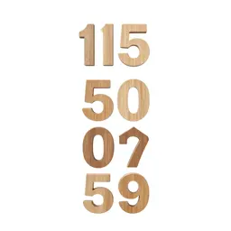 Set of house numbers