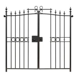 Wrought iron gate