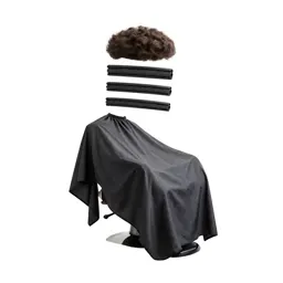 Barber cape folded