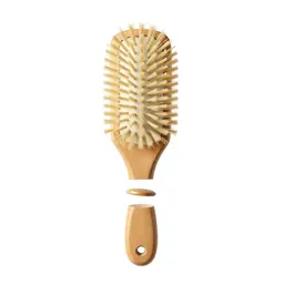 Boar bristle hairbrush