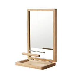 Compact mirror open