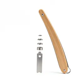Straight razor open