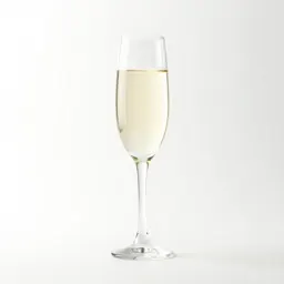 Flute of sparkling wine