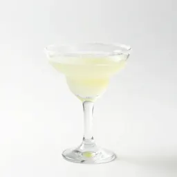 Margarita with a salt rim