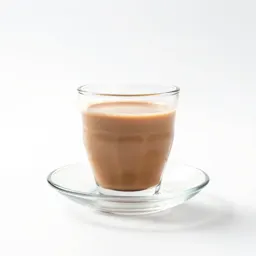 Masala chai in a glass