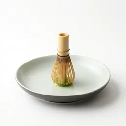 Matcha whisked in a chawan