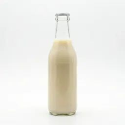Soju bottle and glass