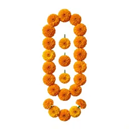 Garland of marigolds