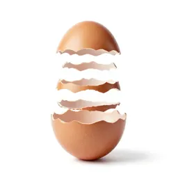 Easter egg painted