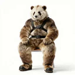 Antarctic explorer in furs