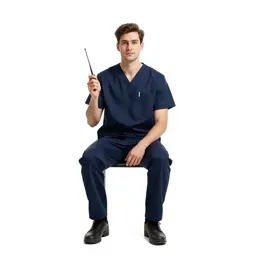 Colony medic with a diagnostic wand