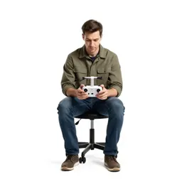 Drone wrangler with a control rig