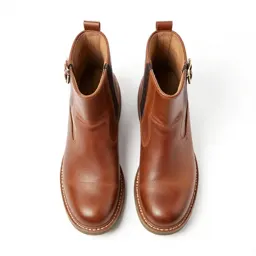Pair of leather boots