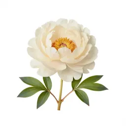 Peony opening