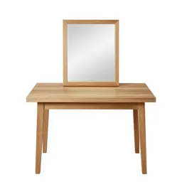 Vanity table with a mirror