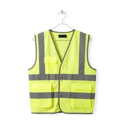 Hi-vis vest on a hook