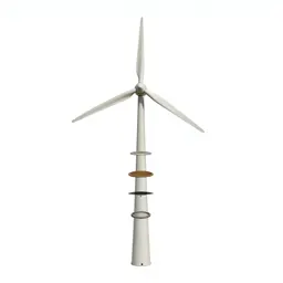 Wind turbine nacelle model