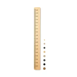Growth chart ruler