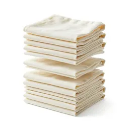 Stack of muslin cloths