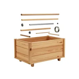 Wagon with wooden sides