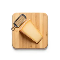 Cheese board with a wire slicer