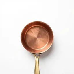 Copper saucepan