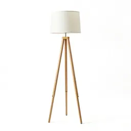 Tripod floor lamp