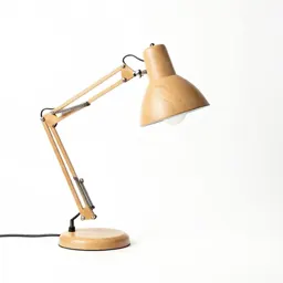 Articulated architect desk lamp