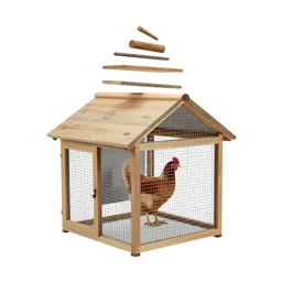 Chicken coop with a run