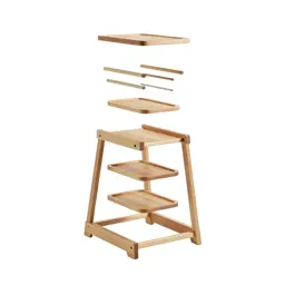 Raised feeder stand