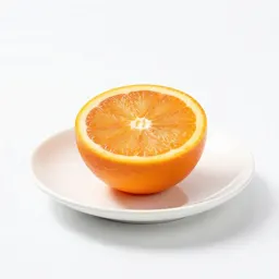 Blood orange halved