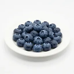 Punnet of blueberries