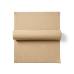 Yoga mat rolled up