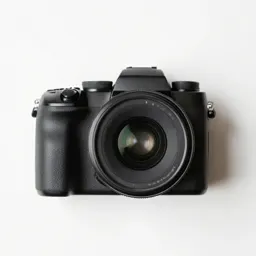 Mirrorless camera with a prime lens