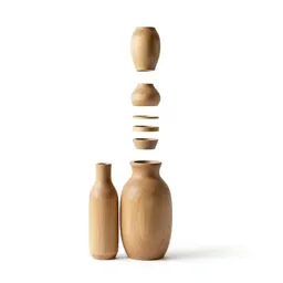 Bud vase trio