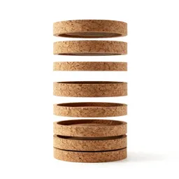 Set of coasters in cork