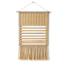 Woven wall hanging