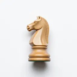 Chess knight piece