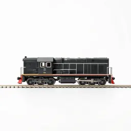 Model train locomotive