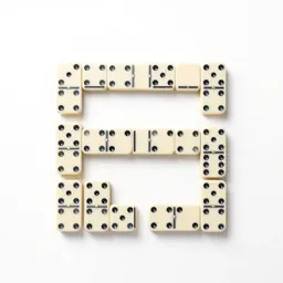 Set of dominoes