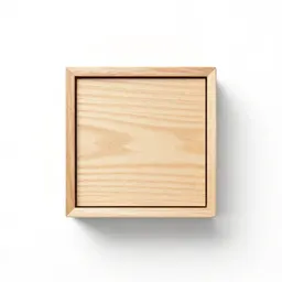 Wooden puzzle box