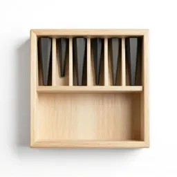 Linotype slug tray