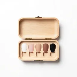 Manicure kit open
