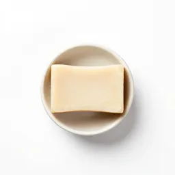 Shaving soap in a bowl