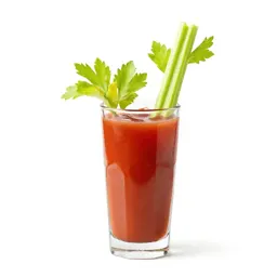 Bloody mary with a celery stalk