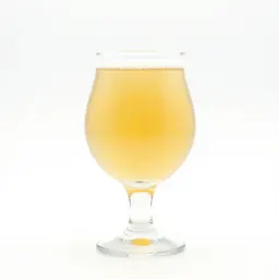 Hazy pale ale in a tulip glass