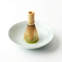 Matcha whisked in a chawan