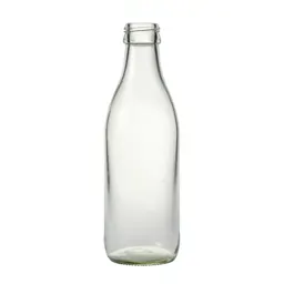 Soju bottle and glass