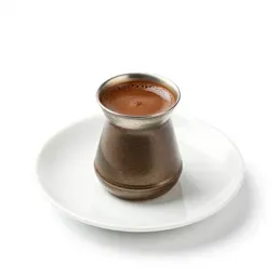 Turkish coffee in a cezve