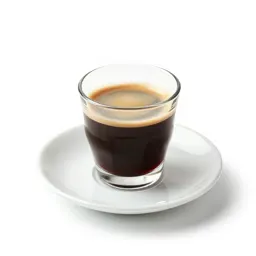 Espresso in a demitasse